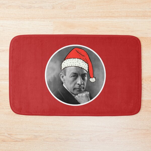 Item preview, Rachmaninoff Wearing A Santa Hat designed and sold by Jordbord.