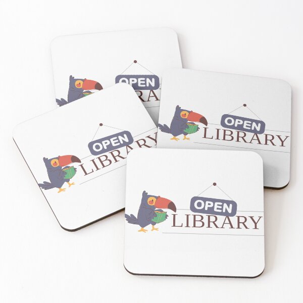 Item preview, Library is Open - Open Library Sign designed and sold by fantasticpud.