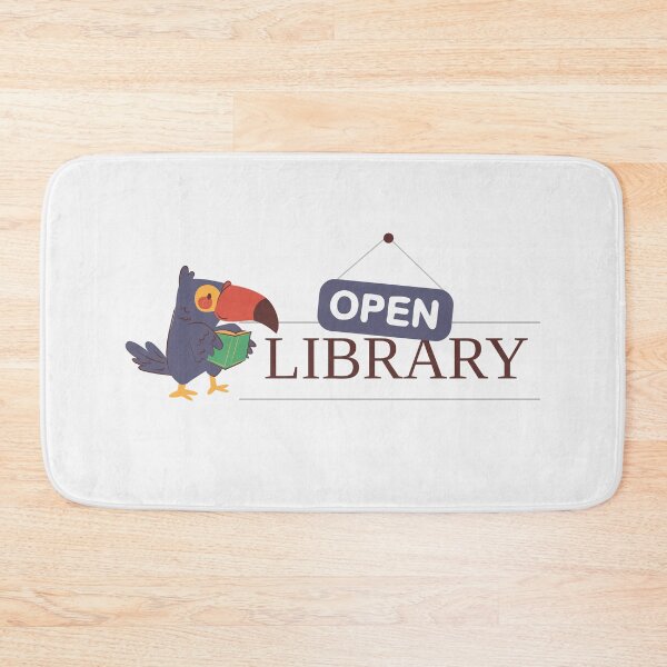 Item preview, Library is Open - Open Library Sign designed and sold by fantasticpud.
