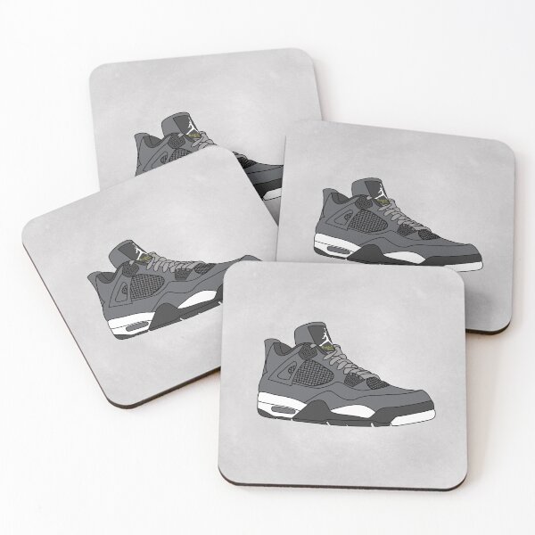 Item preview, Jordan 4 Cool Grey designed and sold by Basketballdream.