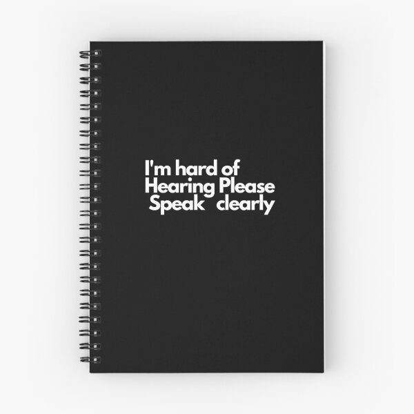Item preview, I am hard of hearing please speak clearly designed and sold by Imaginative Expressions⭐️ ⭐️ ⭐️ ⭐️ ⭐️.