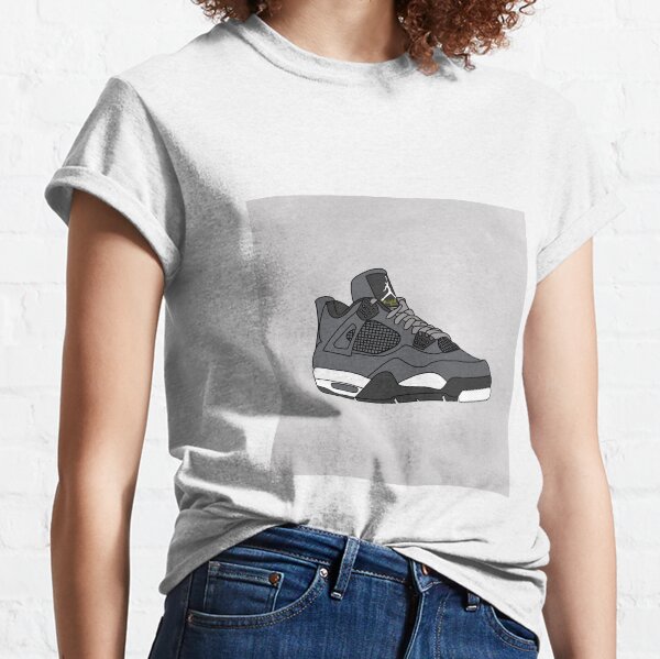 jordan retro 4 cool grey shirt