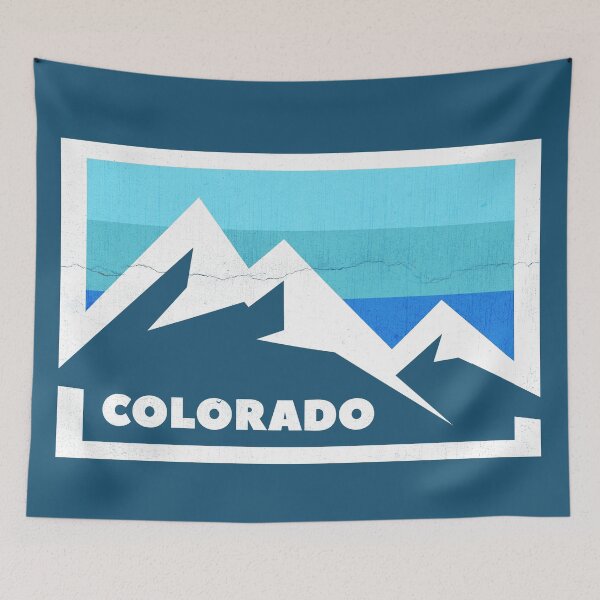 Item preview, colorado retro mountain winter designed and sold by pholange.