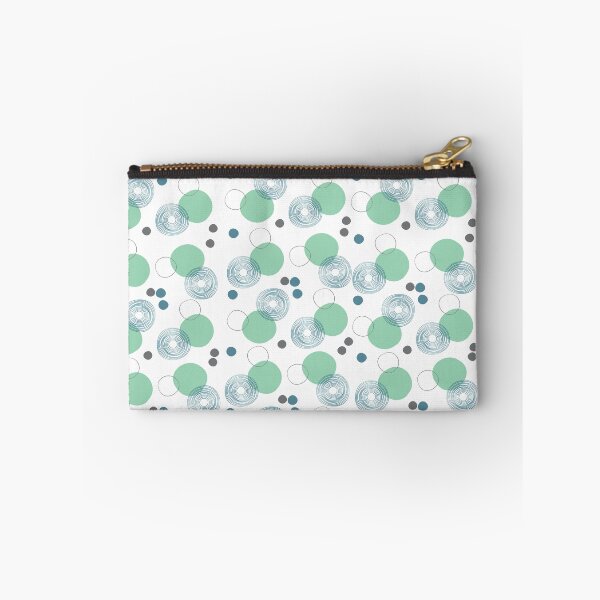 Item preview, simply elegant classic, green dots and spirals pattern   designed and sold by GulQari.