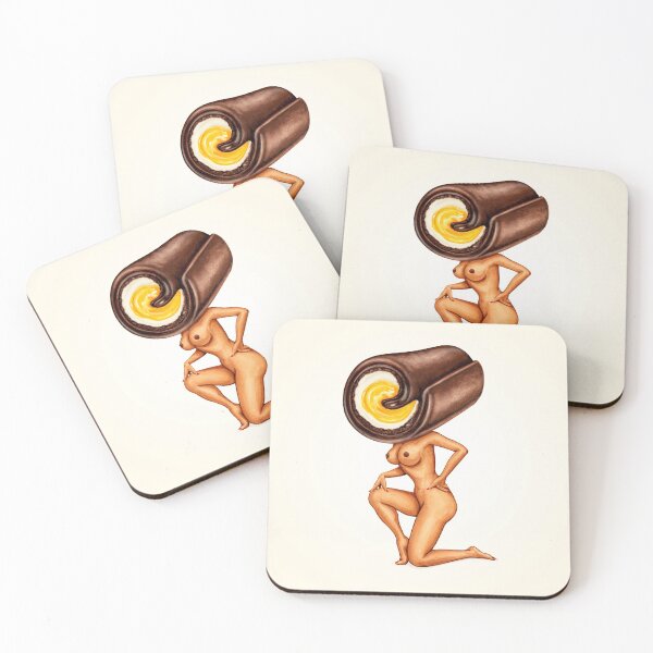 Item preview, Mexican Snack Cake Pin-Up : Choco Roll designed and sold by Kelly  Gilleran.