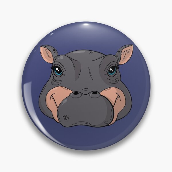 Item preview, Happy Hippo designed and sold by ToonyMe.
