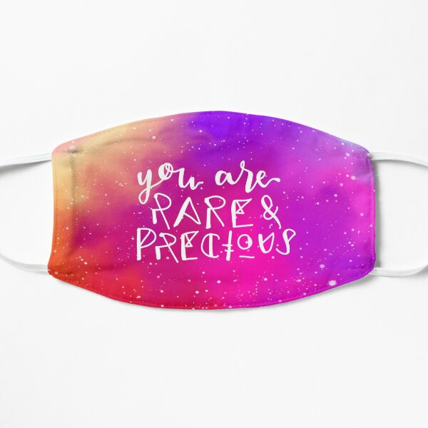 affirmation face mask <3 Flat Mask