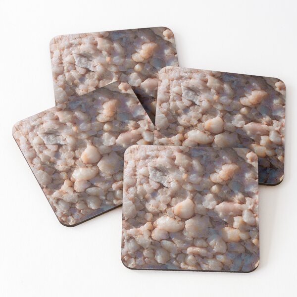 Item preview, Beautiful brown white, pink rock pebbled background designed and sold by Ventures1.