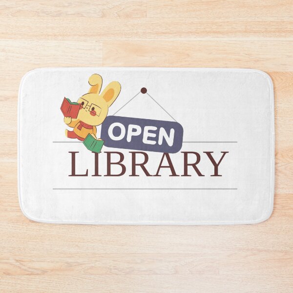 Item preview, Library is Open - Open Library Sign designed and sold by fantasticpud.