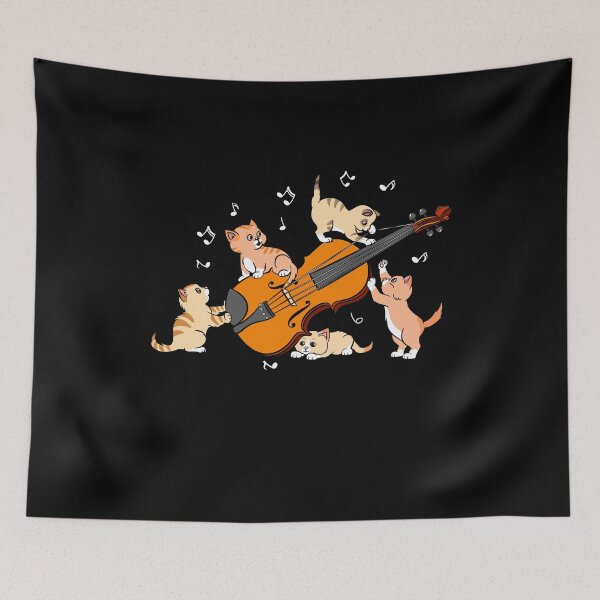 Item preview, Funny Cat Playing Violin designed and sold by Basti09.