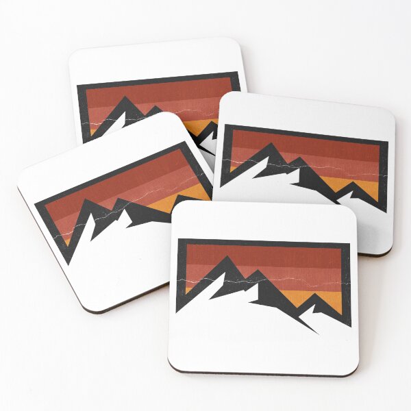 Item preview, retro sunset mountain designed and sold by pholange.