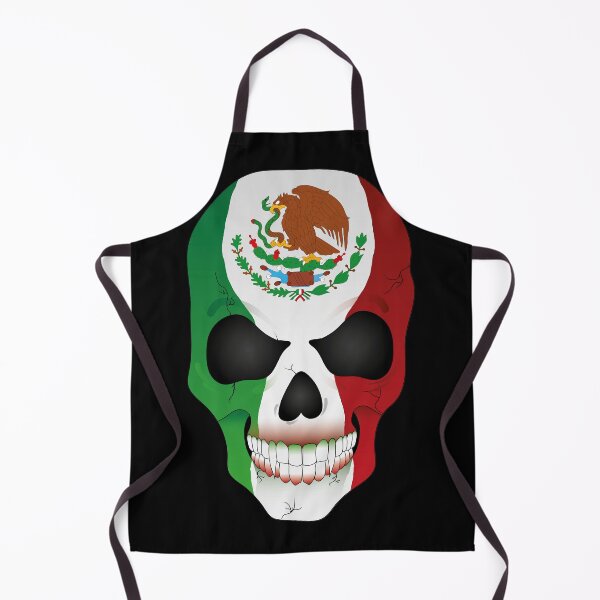 Item preview, Mexican Vampire Skull Flag designed and sold by SandersApparel.