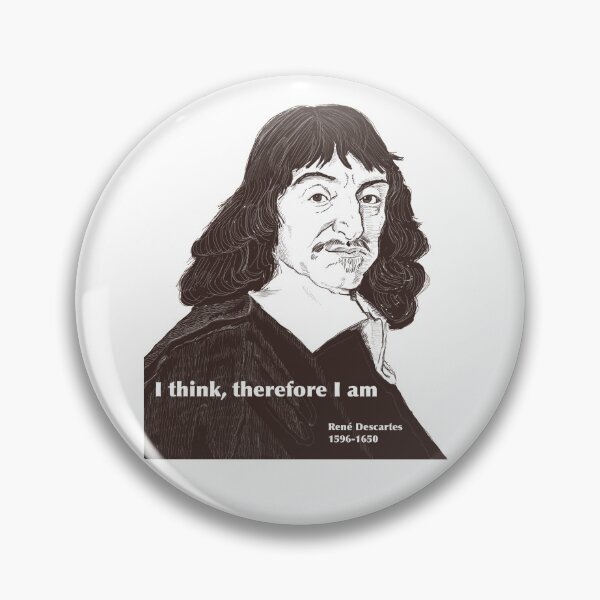 Item preview, René Descartes (English)  designed and sold by Mocha-Marmalade.