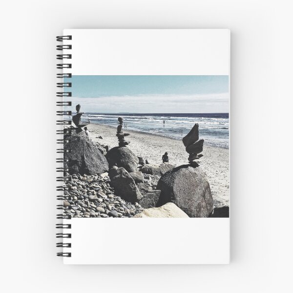 Item preview, Stacked rocks on a beach  designed and sold by SashaSprite.