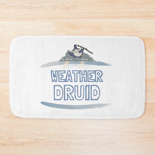 Item preview, "Weather Druid" funny, simple design.  designed and sold by MihaiER.