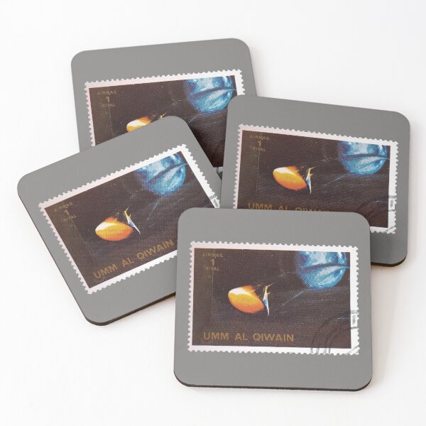 Item preview, Space Vintage Stamp designed and sold by StampCollection.