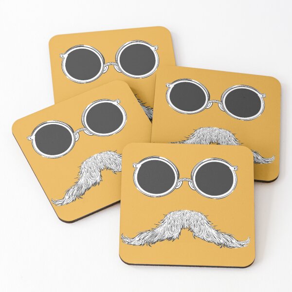 Item preview, The owner of a mustache and glasses says I am a man designed and sold by mefomo.