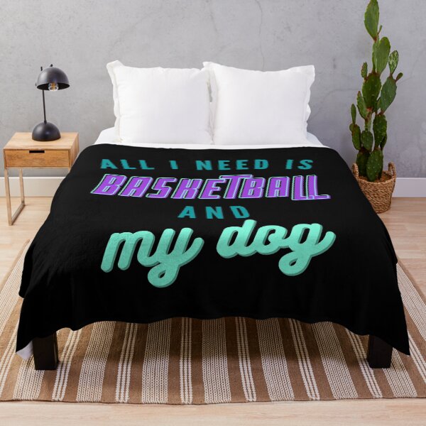 Item preview, All I Need is Basketball and my Dog designed and sold by fantasticpud.