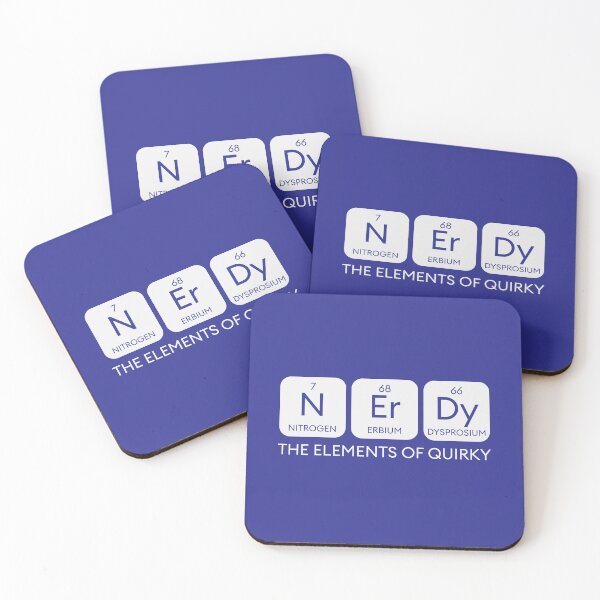 Item preview, Nerdy The Elements of Quirky designed and sold by Art by s2ray.