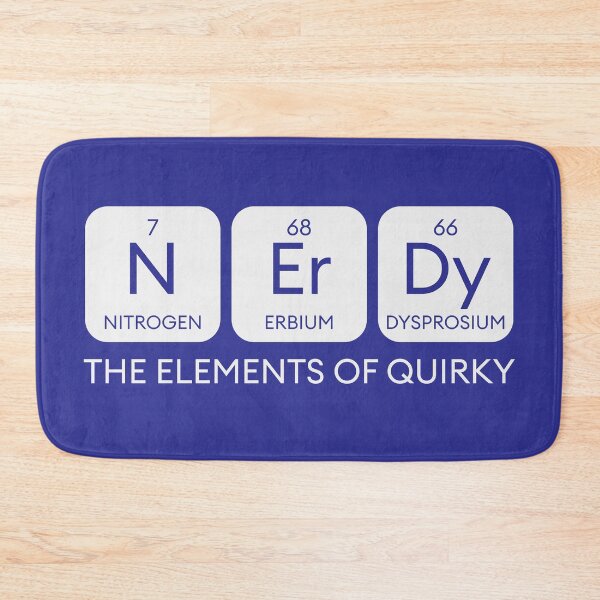 Item preview, Nerdy The Elements of Quirky designed and sold by Art by s2ray.