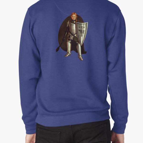 Halfling Cleric Fantasy Portrait Print Pullover Sweatshirt