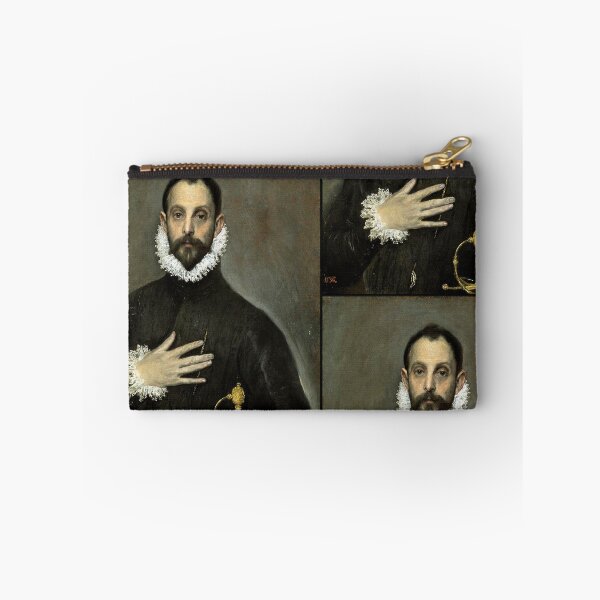 Item preview, Greco, Obra de arte, picture, genius, The Nobleman with his Hand on his Chest, el caballero de la mano en el corazón, Museum, museo, cadre, Prado designed and sold by tito-peter.