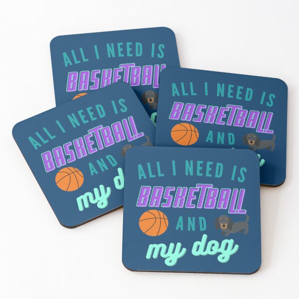 Item preview, All I Need is Basketball and my Dog designed and sold by fantasticpud.