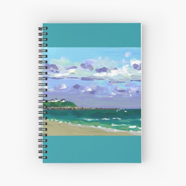 Hampton Beach Spiral Notebook