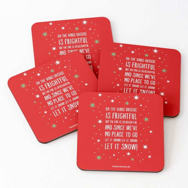 Item preview, Oh the virus outside is frightful (Let it snow) designed and sold by Merry  Single Christmas.