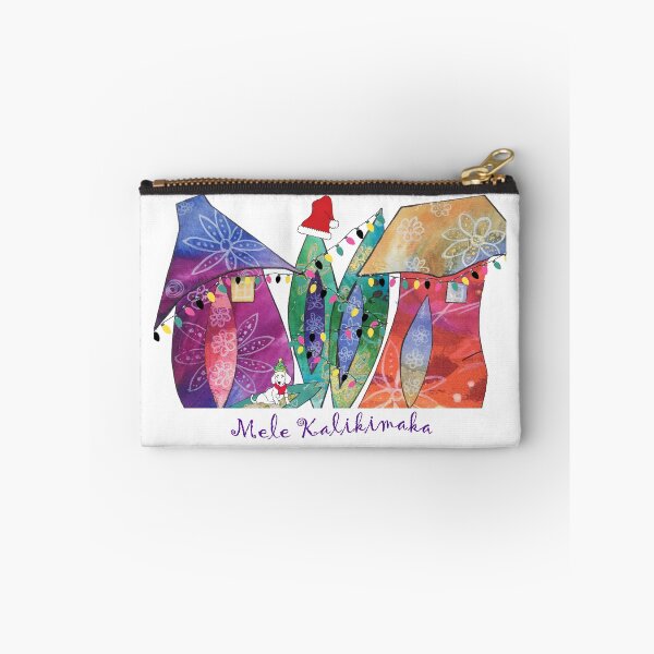 Item preview, Mele Kalikimaka - surf shacks lit up for the holiday designed and sold by Artfully Abstracted.