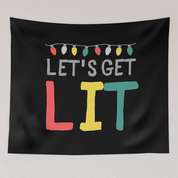 Item preview, Let's Get Lit - Christmas Lights designed and sold by m95sim.
