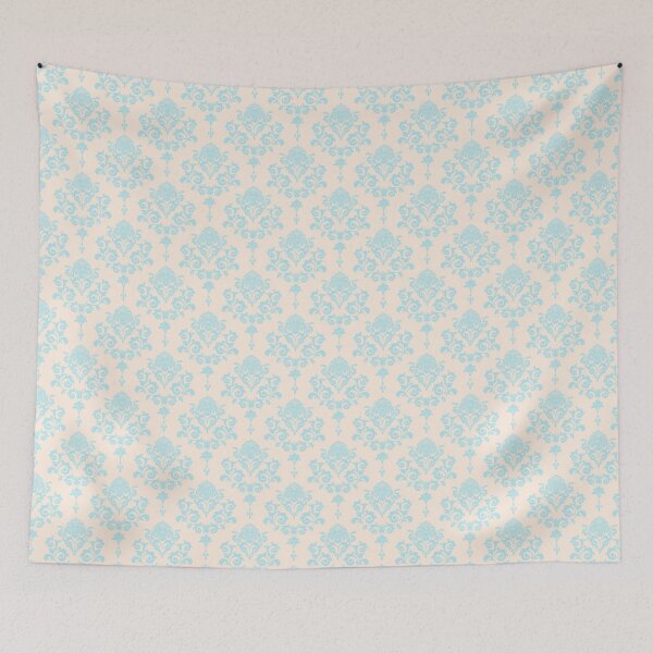 Item preview, Blue Vintage Damask designed and sold by ReesDesigns.