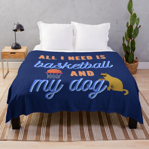 Item preview, All I Need is Basketball and my Dog designed and sold by fantasticpud.