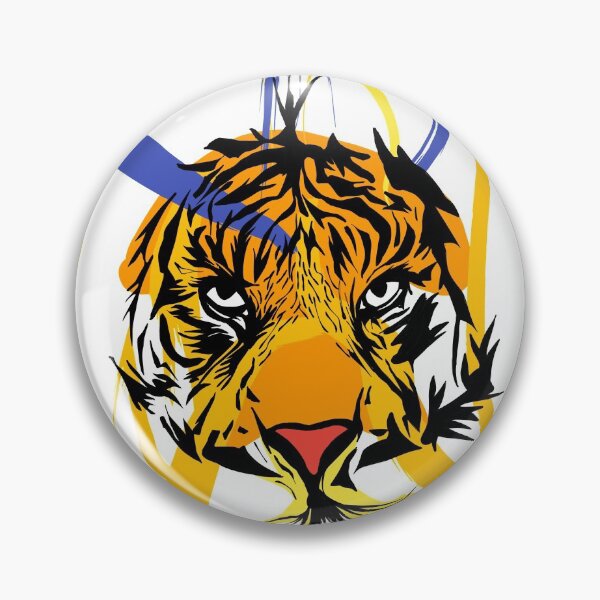 Item preview, Tiger Abstract designed and sold by designs-simples.
