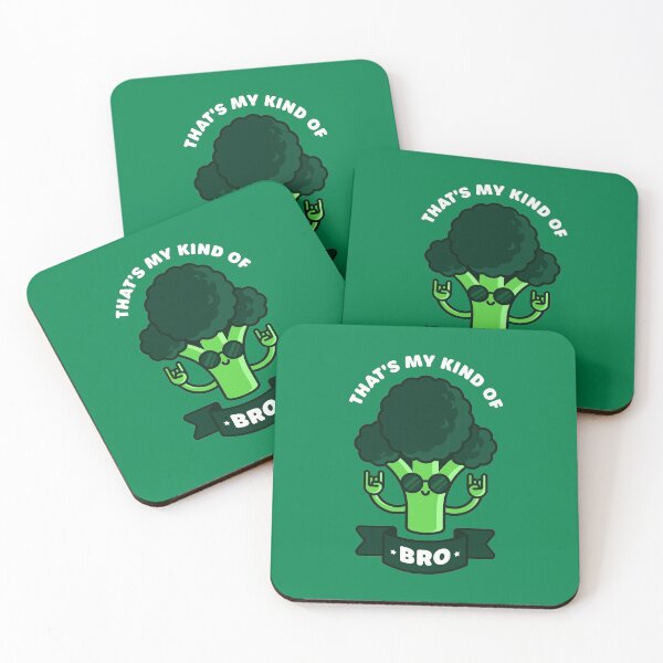 Item preview, That's My Kind of Bro - Cute Broccoli Pun designed and sold by Gudland.