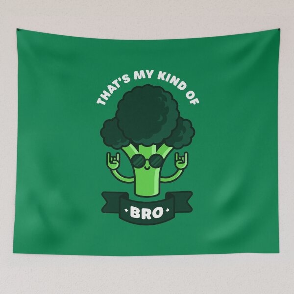 Item preview, That's My Kind of Bro - Cute Broccoli Pun designed and sold by Gudland.