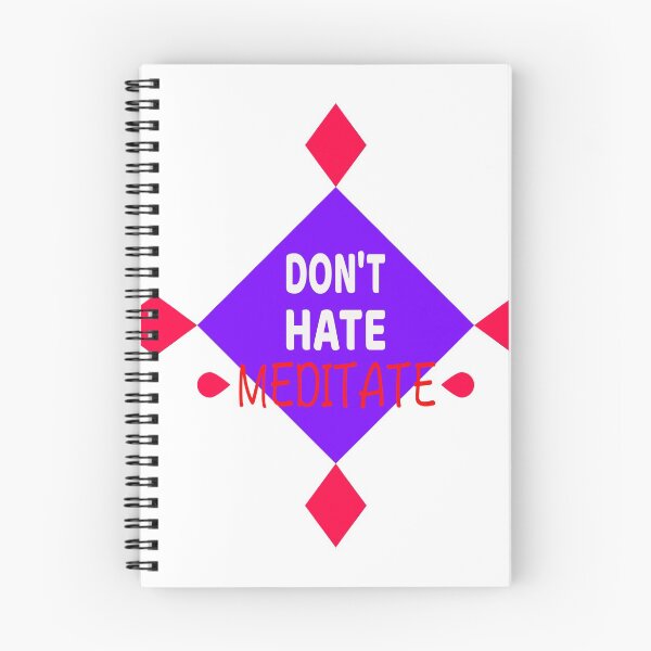 Item preview, Don't Hate, Meditate Graphic designed and sold by EdwardMonet.