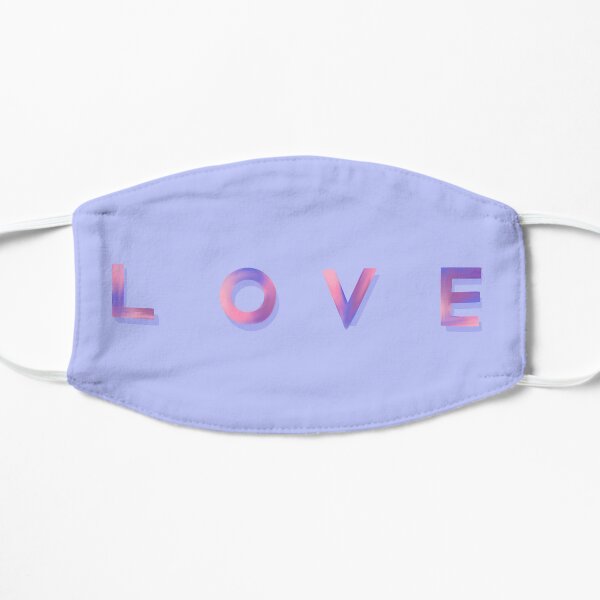 love Flat Mask