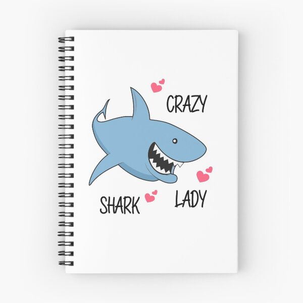 Item preview, crazy shark lady designed and sold by damone7.