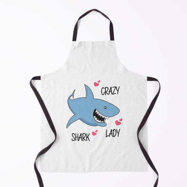 Item preview, crazy shark lady designed and sold by damone7.