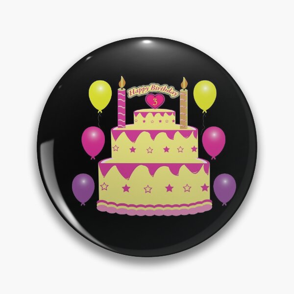 Item preview, Cute Three years Old Birthday. designed and sold by ELBERSAID.