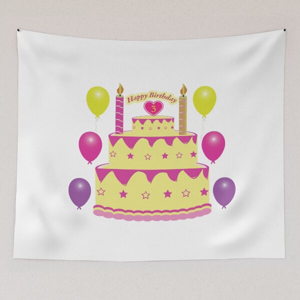 Item preview, Cute Three years Old Birthday. designed and sold by ELBERSAID.