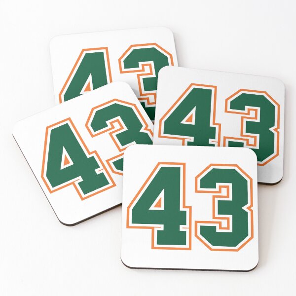 Item preview, 43 Jersey Number. Number forty-three Straight From Miami designed and sold by Urosek.