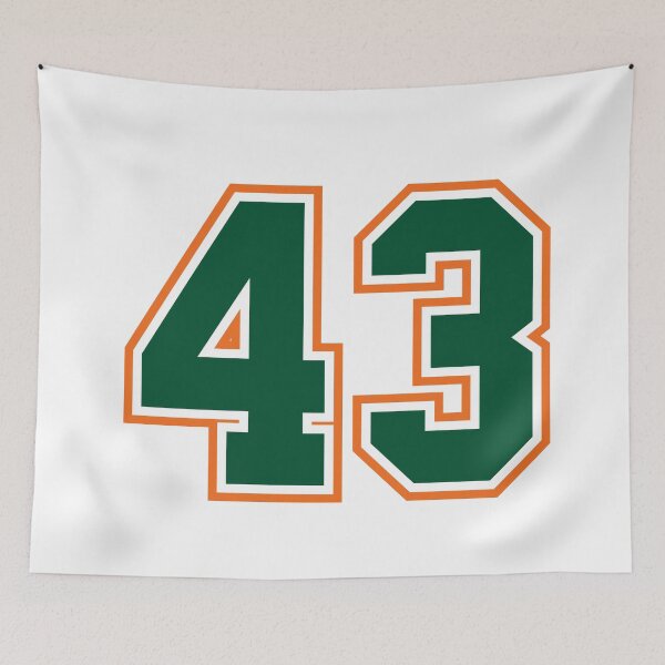 Item preview, 43 Jersey Number. Number forty-three Straight From Miami designed and sold by Urosek.