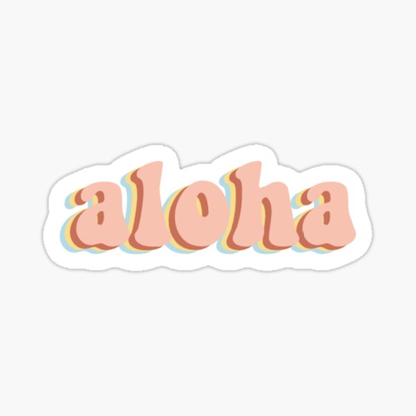 Aperçu de l'œuvre Aloha créée et vendue par TheSketchLab.