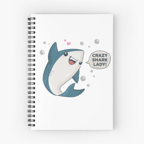 Item preview, crazy shark lady designed and sold by damone7.
