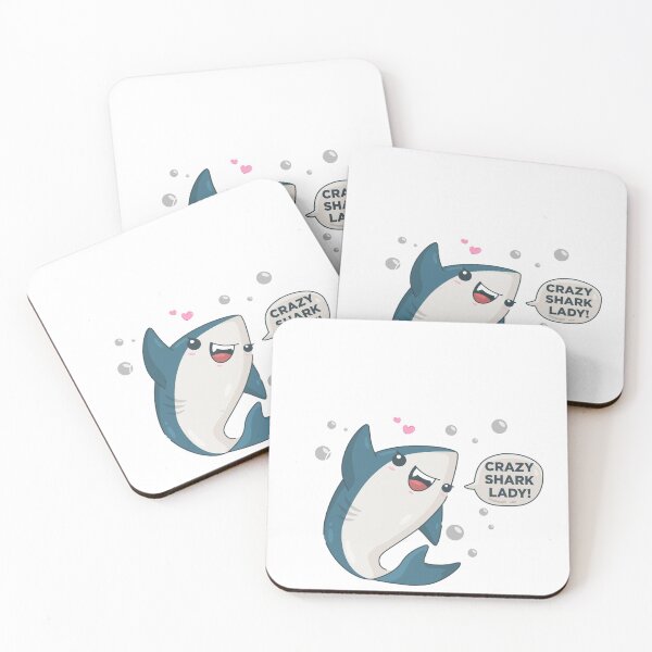 Item preview, crazy shark lady designed and sold by damone7.