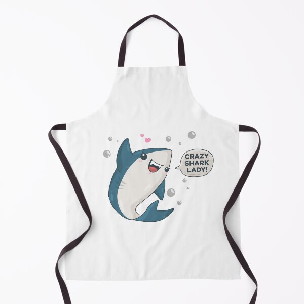 Item preview, crazy shark lady designed and sold by damone7.
