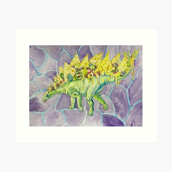 Item preview, Nacho Stegosaurus  designed and sold by RaLiz.