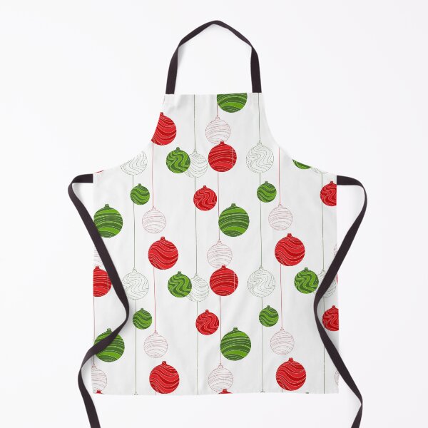 Item preview, Christmas red and green ball balls pattern designed and sold by Bridgers872.